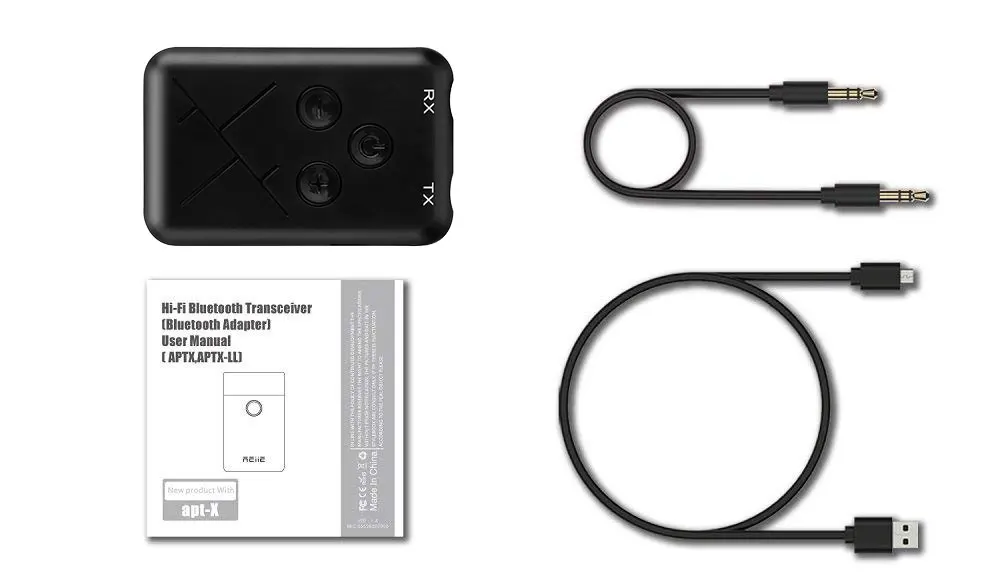 Black USB Bluetooth ключ беспроводной аудио приемник для Xiao mi Red mi Note 8 Pro mi 9 Pro Bluetooth 4,2 3,5 мм аудио Транс mi tter приемник - Цвет: Black
