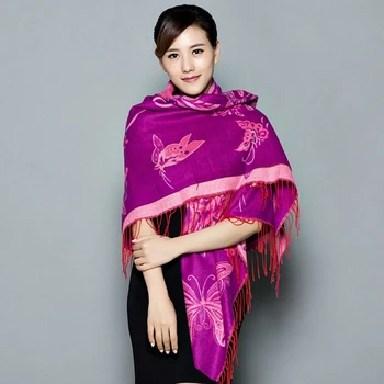 

100% Soft Poncho Head Scarves Women Elegant Lady Carf And Warm Shawl Oversize Tassal Stoles Bandana Scarf Hijab Luxury Brand