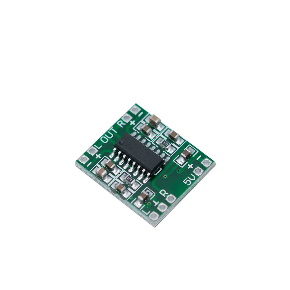 VICFINE 6W amplifier DC2.5-5V PAM8403 6W dual channel digital audio amplifier board AMP module chip 2X3W 4 ohms for CAR