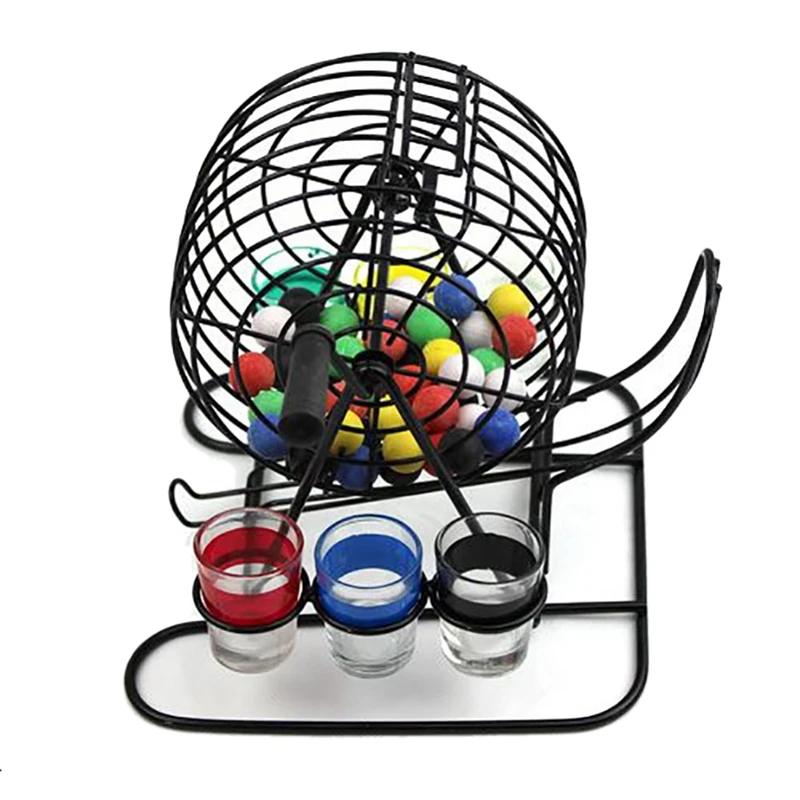 

Bingo Lottery Machine Luxury Fun Bar Party Lottery Machine Drinking Game Adult Suitable for Women and Men