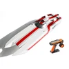 G30E Red Fiber Glass 70KM/H Gasoline Racing ARTR RC Boat 30CC W/ Radio System THZH1182 4
