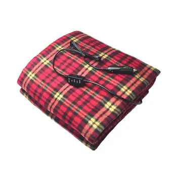 

150x100cm Car Electric Heating Blanket 12V Auto Lattice Energy Saving Warm Electric Blanket For Cold Winters RV Or Emergency Use