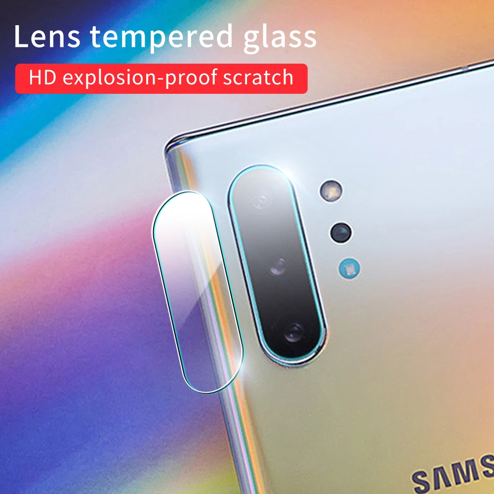 

For Samsung Galaxy A80 A90 A40S Tempered Glass Screen Protector Camera Lens Protection Protector for Samsung Note 10 Pro Film