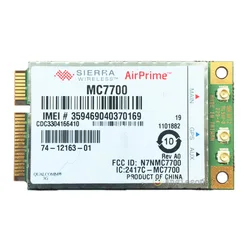 UNLOCKED MC7700 LTE GPS HSPA 3G 4G PCI-E WWAN module Card 100Mbps Wireless for laptop notebooks tablet Free shipping
