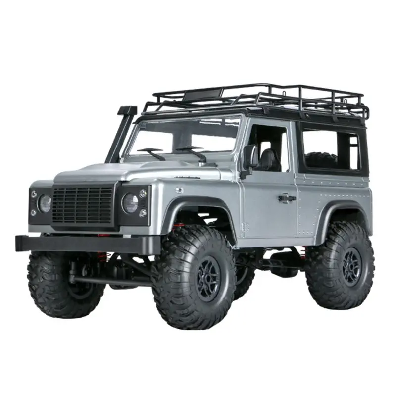 Светодиодный фонарик игрушка 4WD гусеничный внедорожный 2,4 GHz Дети DIY перезаряжаемая батарея 1/12 Ve
