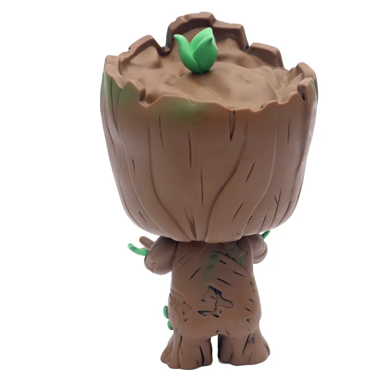 Wansheng Аниме Galaxy Guard Groot Garage Kit Groot Big Eyes Sprouting Shuren Garage Kit качающаяся голова орнамент