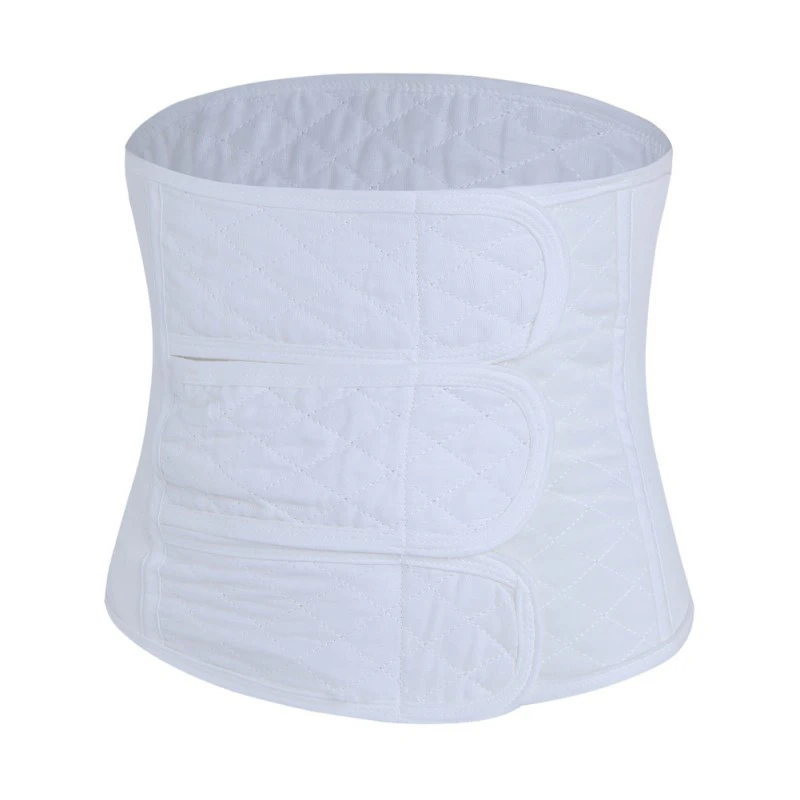 Корсет для беременных, утягивающий корсет для женщин, Корректирующее Белье для беременных, послеродовой пояс - Цвет: White