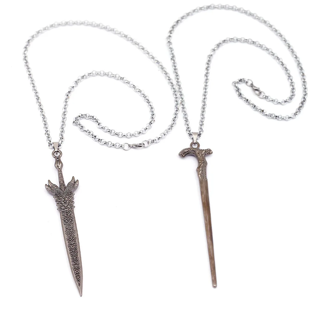 Devil May Cry 5 Dante Sword Necklace DMC Rebellion Awakening Alloy Weapon Crutch Figure Pendant Model Toy For Fans | Игрушки и хобби