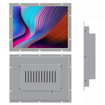 

12.1" 12 Inch Industrial Monitor Open Frame Embedded LCD display 4:3 Screen With VGA/DVI/HDMI/USB input Computer Monitor