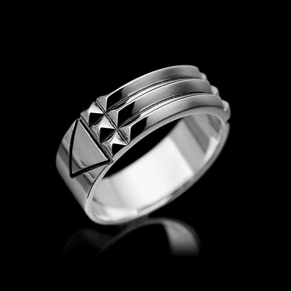 Tanio Huitan Modern Design metalowe pierścionki dla par dla kobiet/mężczyzn