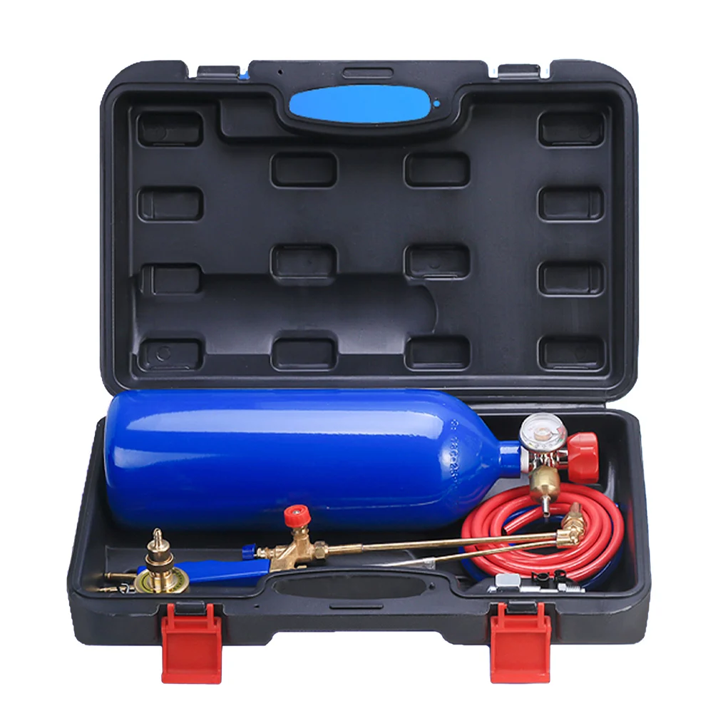 

Torch Set Refrigeration Repair Tool 2L Portable Welding Torch Set Refrigeration Maintenance Tool Air Conditioning Copper Pipe