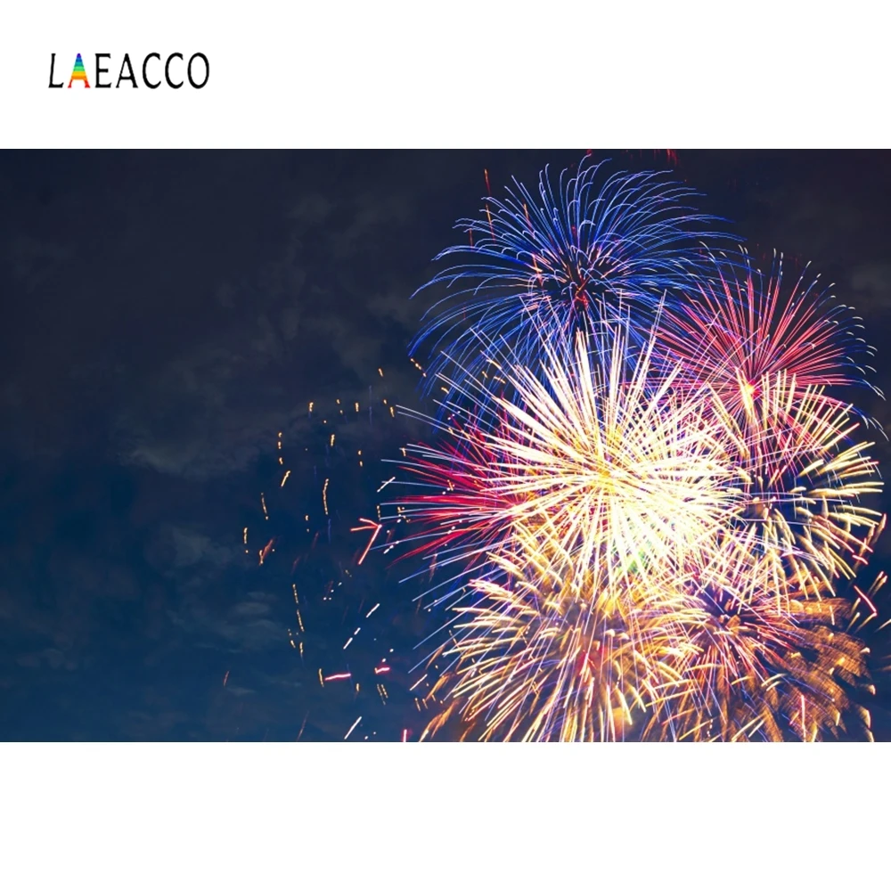 Laeacco Happy New Year Photophone Firecrackers Firework Party Photo  Backgrounds Photography Backdrops for Photo Studio Photozone|Background| -  AliExpress