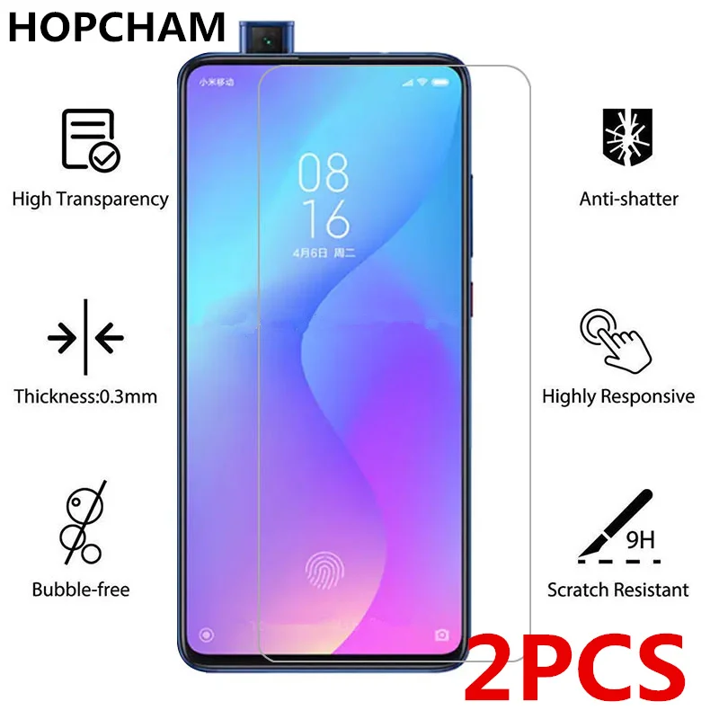 Закаленное стекло для Xiaomi Redmi k20 pro 2 шт. защитная пленка экрана mi 9 t ksiomi xiomi k 20 t9 mi9t |