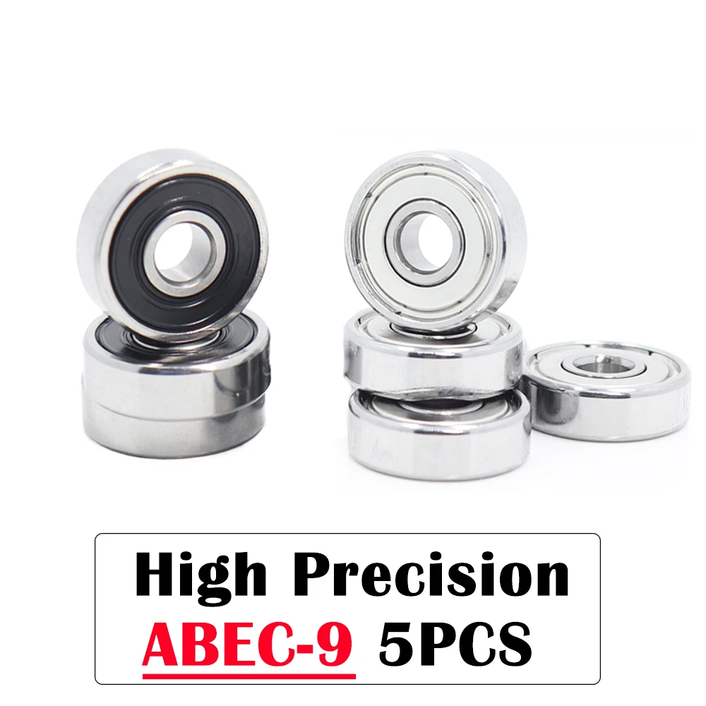 

625ZZ/RS Bearing ABEC-9 5*16*5 mm ( 5 PCS ) Miniature 625Z 625-2RS Ball Bearings 625 ZZ RS High Quality