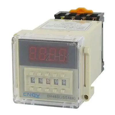 

DH48S-2ZH Power on Time Delay Relay 8-Pin DPDT 0.01S-99H99M AC/DC36V w Socket