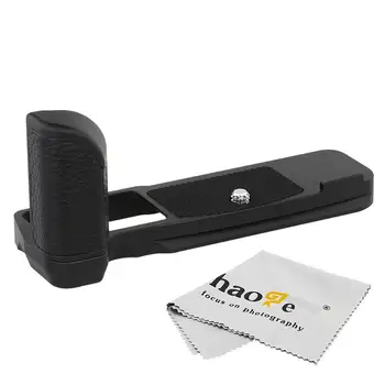 

Haoge QR Quick Release Plate Camera Bracket Holder Hand Grip for Olympus PEN-F PEN F fit Arca Swiss Sunwayfoto Kirk RRS Benro