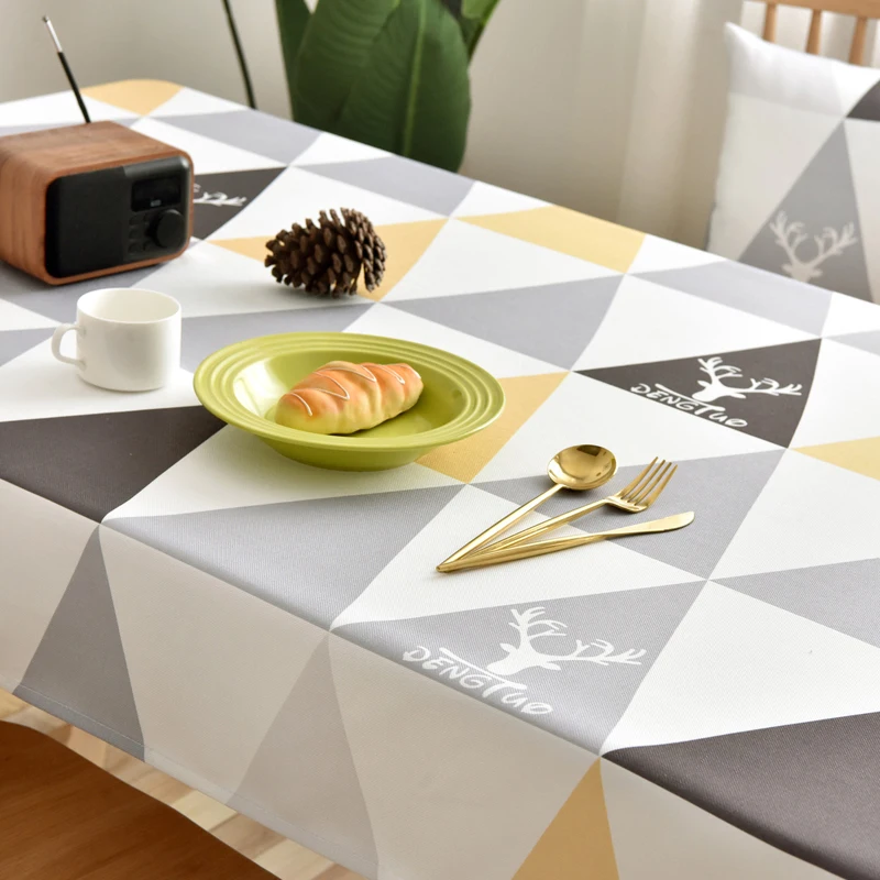  GIANTEX Decorative Table Cloth Tablecloth Rectangular Tablecloths Dining Table Cover Obrus Tafelkle