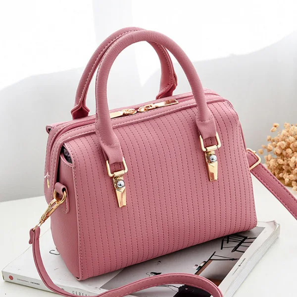 HJPHOEBAG, модная сумка-мессенджер, испанская сумка, Европейский стиль, женский дизайн, высокое качество, женские настоящие роскошные сумки, женские сумки YC297 - Цвет: Pink