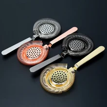 Открывающееся ситечко для коктейлей из нержавеющей стали роскошное ситечко для бара ситечко для вина и льда