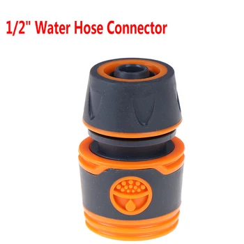 

Hot New Garden Sprinkle 1/2" Water Hose Connector Pipe Adaptor Tap Hose Pipe Fitting Set Quick Connector With Rubber Material