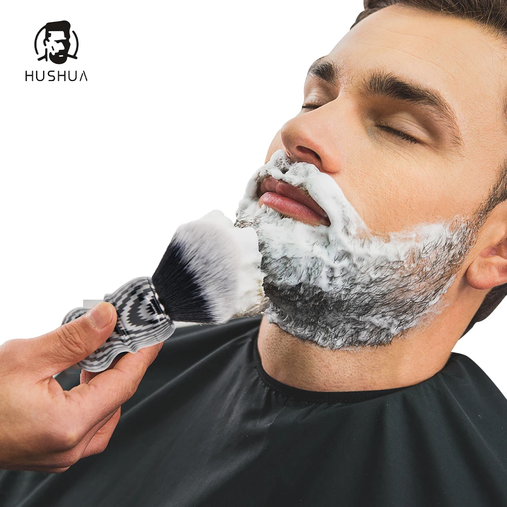 

High Quality Shaving Brushes for Men with ABS Screw Handle, Best Synthetic Badger Brush Gift for Father's Day 21mm