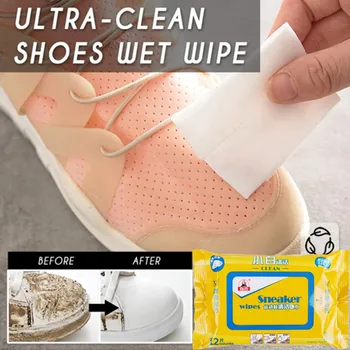 

White shoes cleaning Wet Wipes Artifact Travel Portable Disposable Artifact Travel Portable Sneakers Cleaning Wet towel Wipes