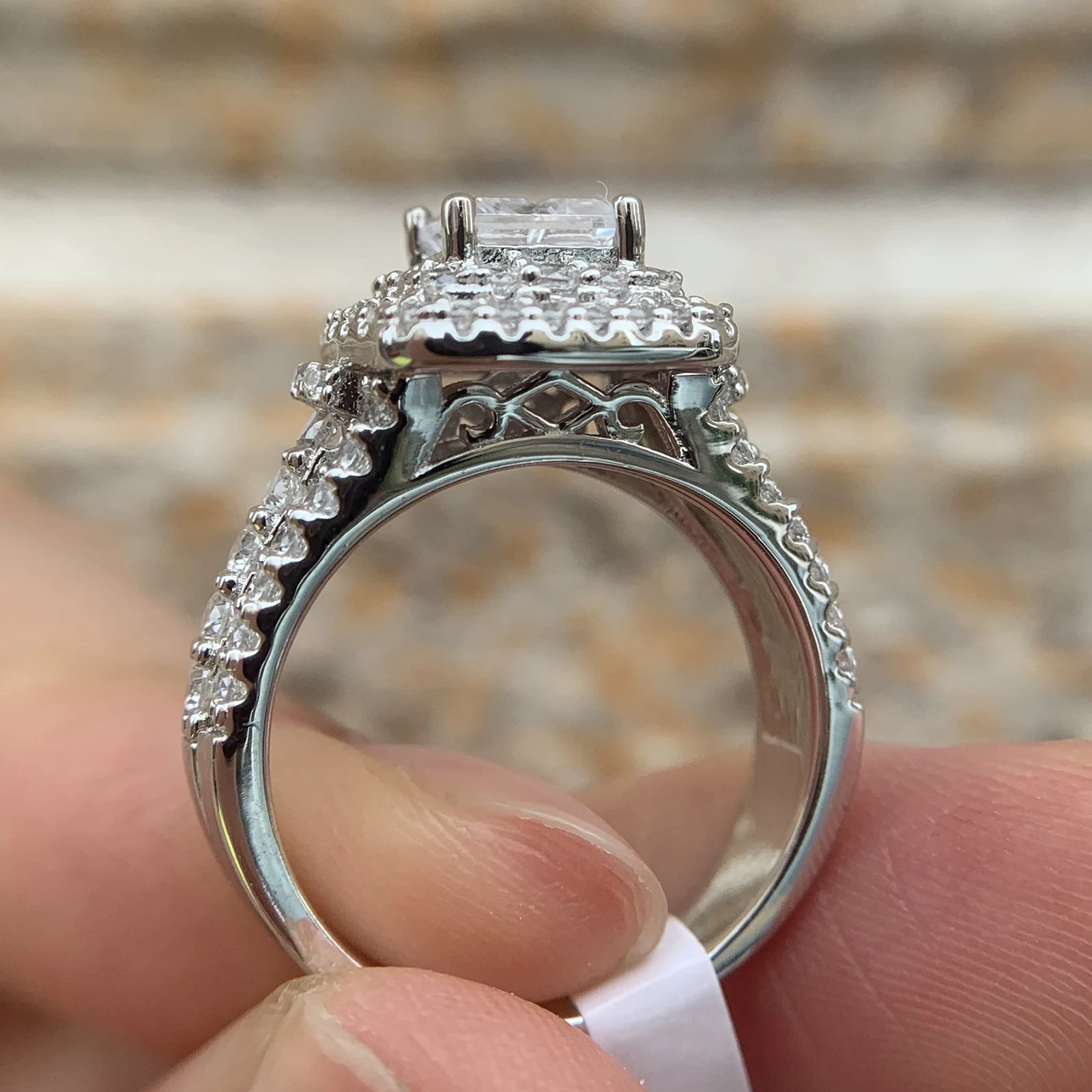 925 Sterling Silver Vintage Cross Ring Size 9.25 | eBay