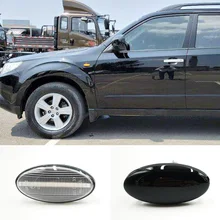 Luces Led dinámicas para Subaru Forester, indicador de señal de giro lateral, luz de repetición, 1 par