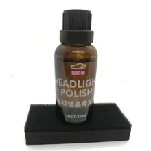 30 мл полировка очистка раствор оксид покрытие инструмент для мотоцикла фары автомобиля