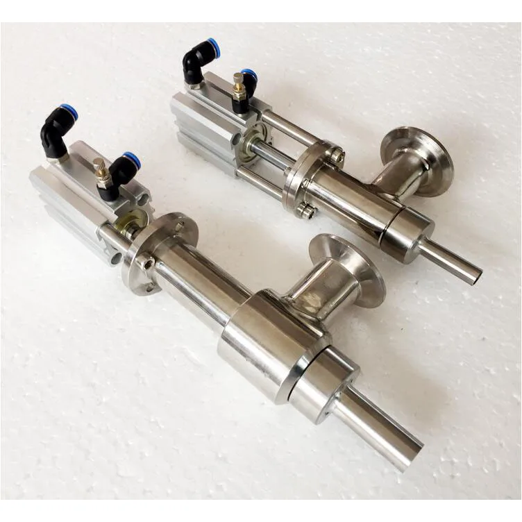 Pneumatic filling machine fittings 304 stainless steel paste, liquid