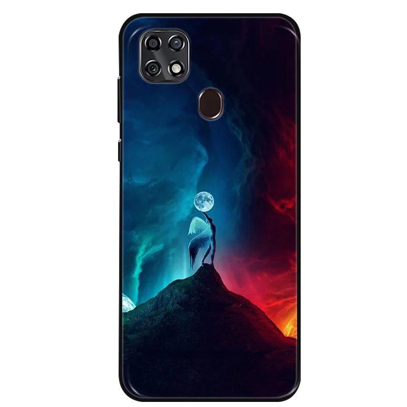 Enhanced Protective Black Silicone Phone Case