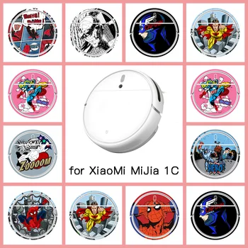 

Provide Customized Custom Vinyl Cute Cartoon Sticker for xiaomi Robot Robotic 1C Mop Vacuum Cleaner Skin Spare Parts Accessories