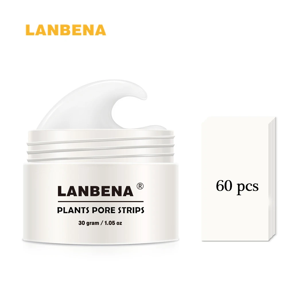 White LANBENA маска для удаления черных точек для лица от черных точек удаление черных точек пилинг пор полосы ткани угри на носу маска ремонт уход за кожей - Цвет: White