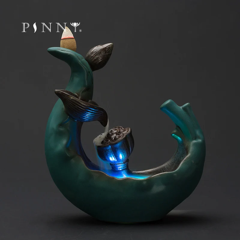 Электронная светодиодная креативная курильница PINNY ароматическая подставка для