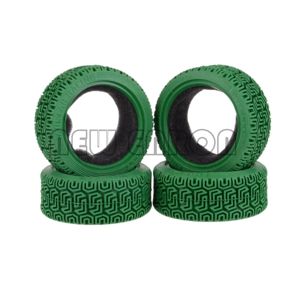 

NEW ENRON 4P 68MM Rubber Tyres Tires Hub HPI Redcat HSP Tires 1/10 Car On-Road