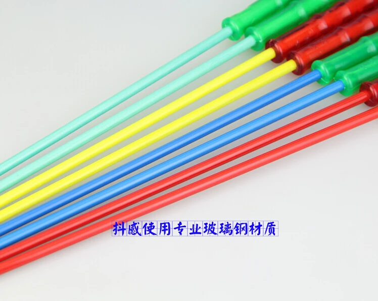 Пустой бамбуковый стержень Diabolo один универсальный Diabolo отправить два м встряхивания линии медное отверстие износ головы пластиковый стержень