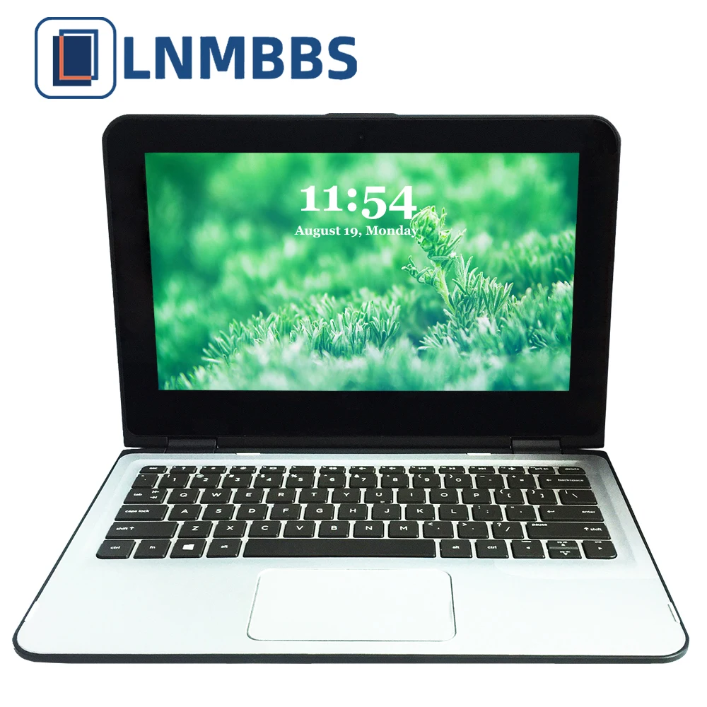 

LNMBBS X36 11.6inch Laptop touch screen notebook 4GB 256GB SSD window 10 1366*768 IPS Quad Core Wifi HDMI camera office computer