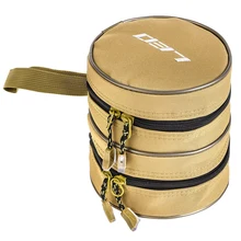 Чехол для рыболовной катушки LEO, чехол для спиннинга, приманки для ловли со льдом, чехол шарнирные аксессуары, двойной слой