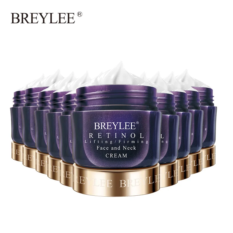 Breylee Retinol Firming Face Cream Anti Aging Remove Wrinkles Night Day