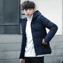 Down Puffer Jacket Monclair Winter New Men Korean Version Short Windproof Warm Jacket Casual Male Outwear Jackets