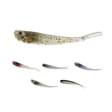 

60% Discounts Hot!20Pcs 2.3g 7.5cm Artificial Fork Tail Soft Lures Silicone Baits Fishing Tackle