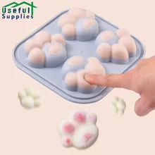 

Cat's Claw Silicone Ice Cube Mold Homemade Ice and Pudding Tool Cookie Molds Kitchen Device Sets Pastry Tools Accessory Utensils