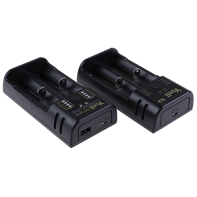 Lii-202 100B зарядное устройство, Зарядка 18650 26650 10440 16340 25500 перезаряжаемый 2 слота разъем NiMH литиевая батарея