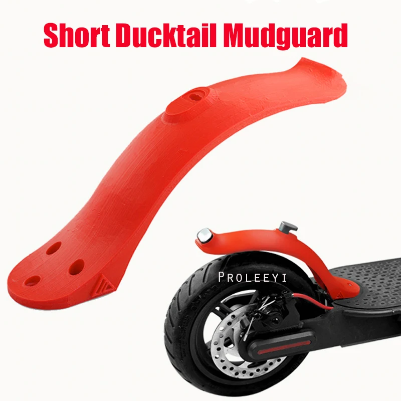 

Upgraded Splash Fender Short Ducktail for Xiaomi M365/M187/Pro Scooter Rear Mudguard Back Wing for Xiaomi M365 Scooter Accessory