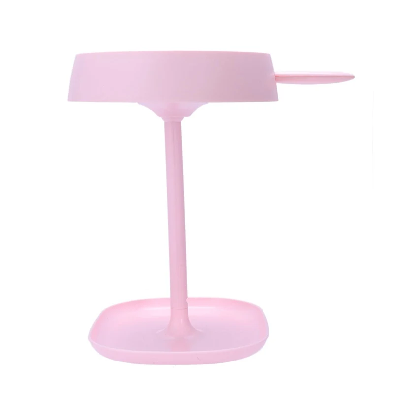 Rechargeable Led Light Makeup Mirror Beauty Tool Desktop Beauty Mirror Press Screen Cosmetic Mirror With Light Illumination