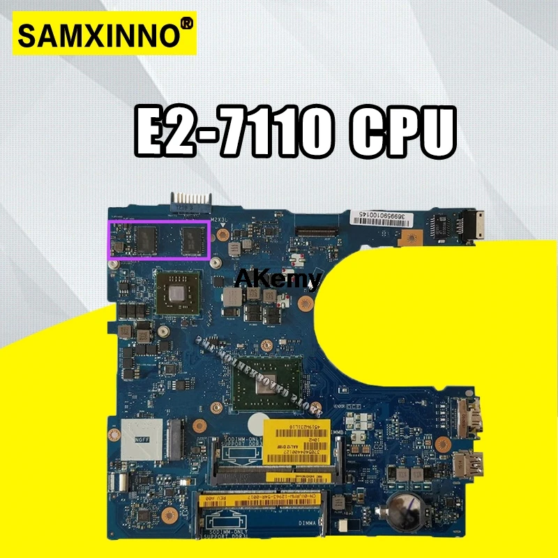 

CN-0PDGN4 PDGN4 FOR DELL inspiron 5455 5555 laptop motherboard AAL12 LA-C142P REV:1.0(A00) E2-7110 CPU mainboard