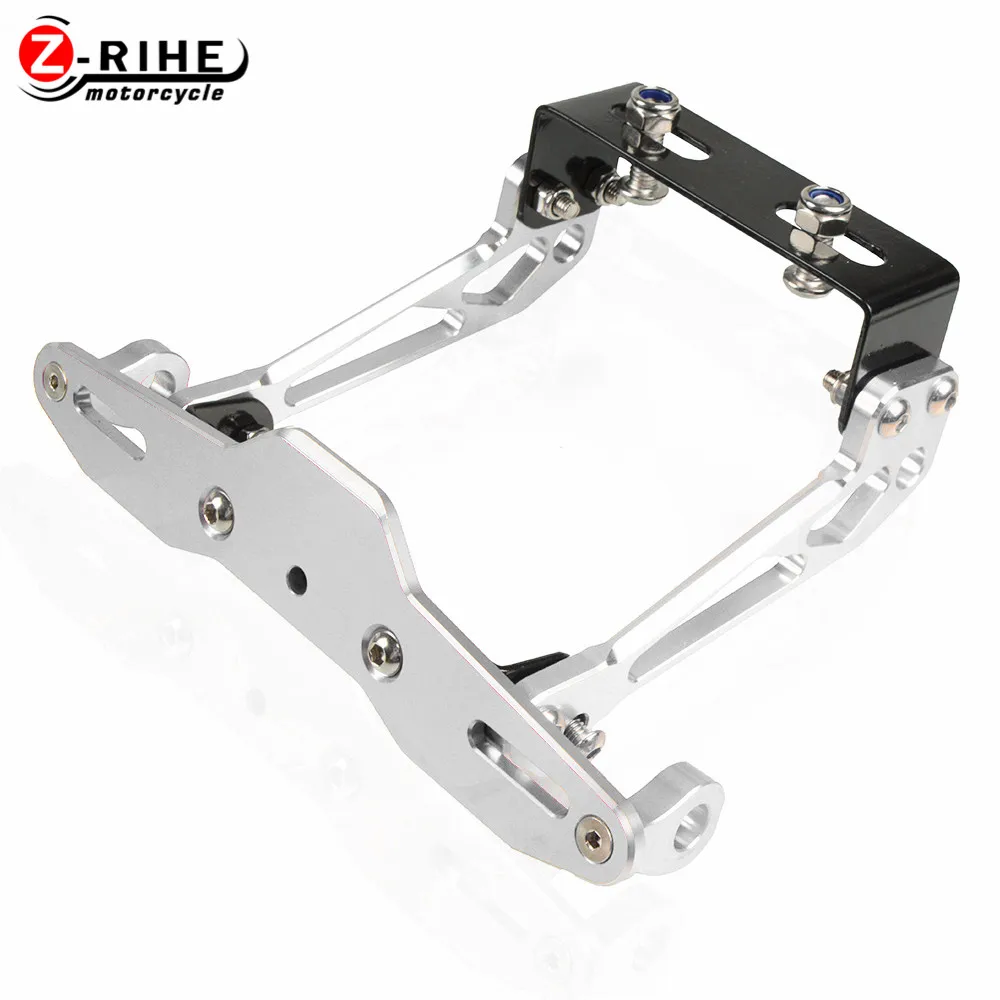 

Moto Accessories License Plate Bracket Holder Universal Support Plaque Frame Aluminum parts for BMW S1000R S 1000 XR R1250 R