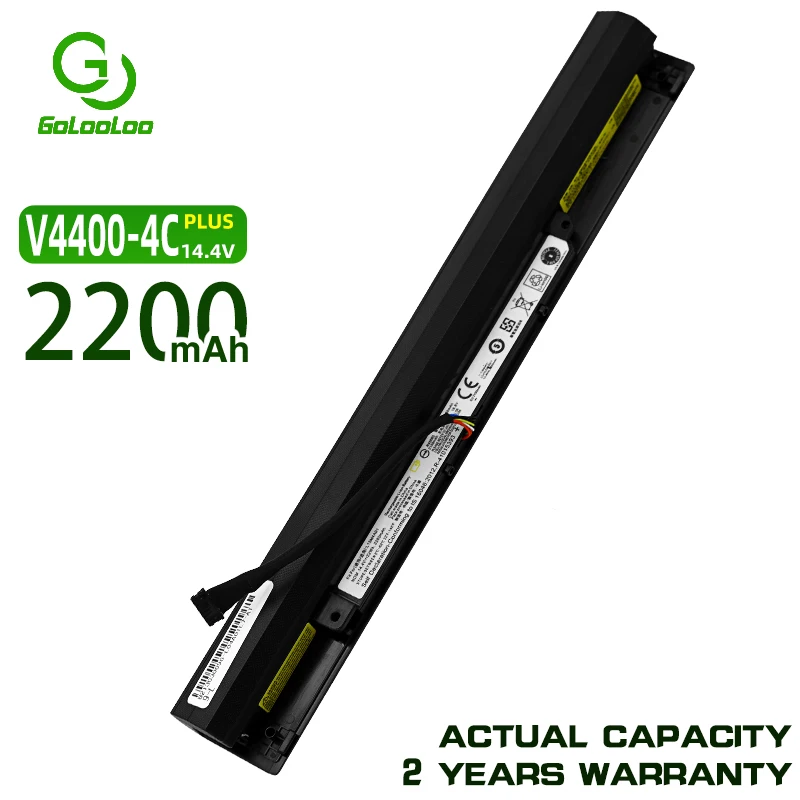 Аккумулятор Golooloo для ноутбука Lenovo V4400 Ideapad 100-15IBD 14 4 В 2200 мАч L15S4A01 L15L4A01 L15M4A01 L15E4A01 |