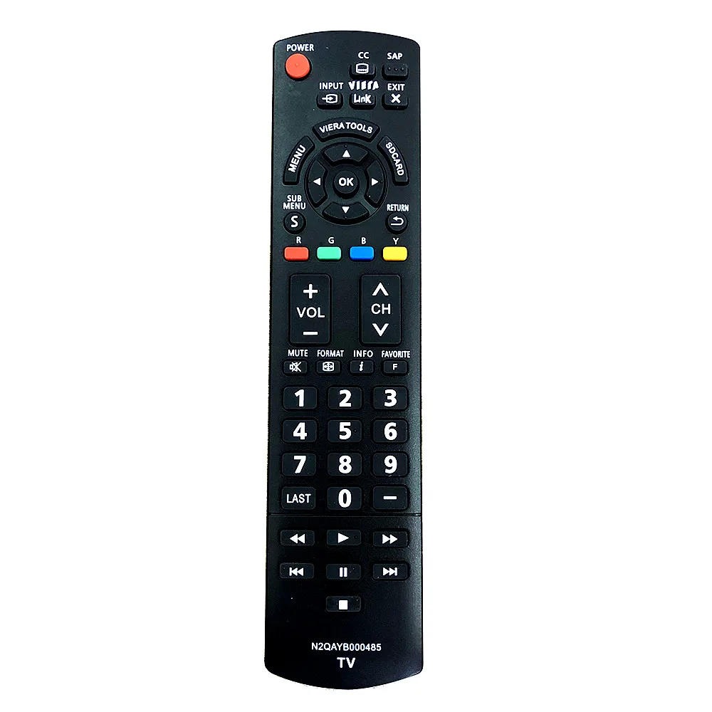 New N2qayb000485 Tv Remote Control Fits For Panasonic Tv Tc32lx24 Tc32lx24 Tc42ld24 Tc42ld24