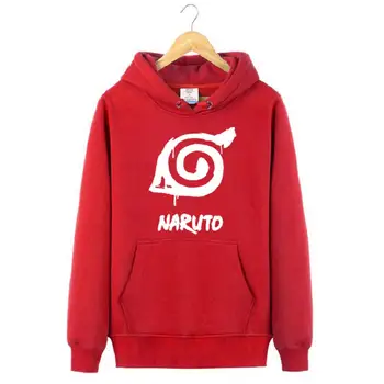 

High-Q Unisex NARUTO Uzumaki Naruto Harajuku Pullovers Cotton Hoodies Sweatshirts Lovers Jacket Coat